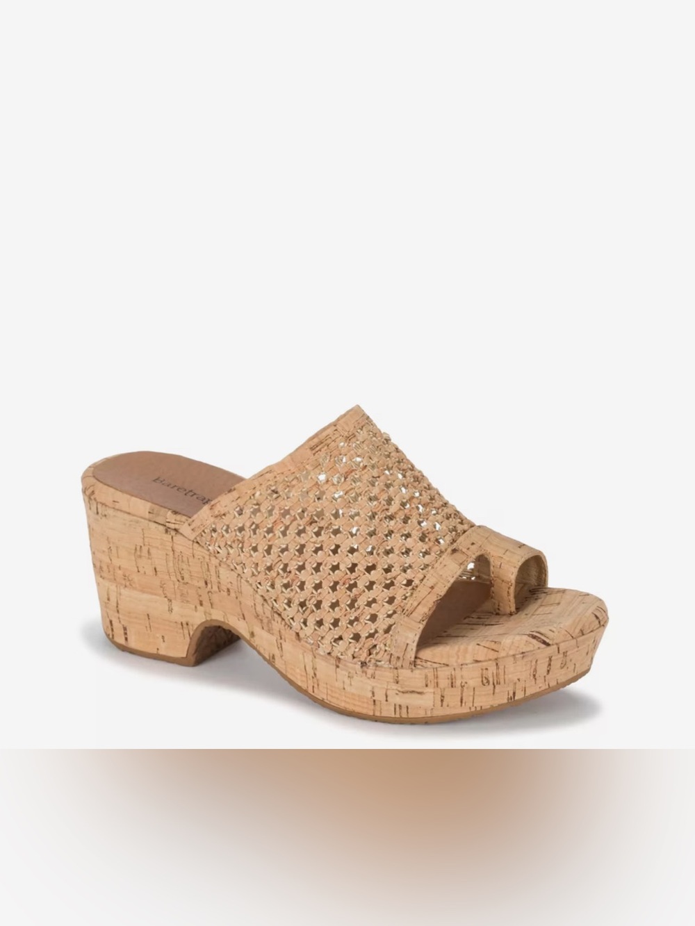 Baretraps Bethie Cork Platform Sandals Size 8.5